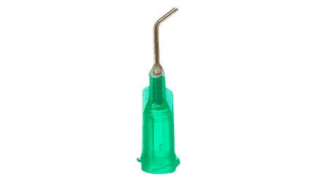 Dispensing needles, 12.7 mm, curved 45°, 18 gauge (50 pcs)