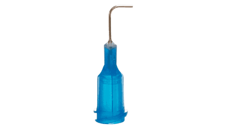 Dispensing needles, 12.7 mm, bent 90°, 22 gauge (50 pcs)
