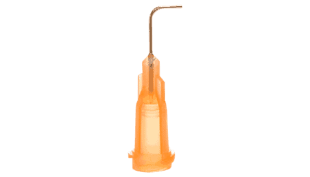 Dispensing needles, 12.7 mm, bent 90°, 23 gauge (50 pcs)