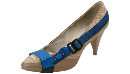 ESD permanent toe strap ladies with Velcro fastener