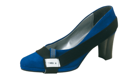 ESD permanent toe strap ladies