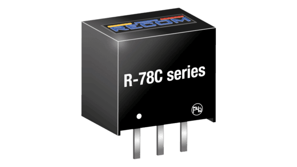 3.3W DC/DC-Wandler, Eingang 7…42V,  Ausgang 3.3V/1000mA, SIP3
