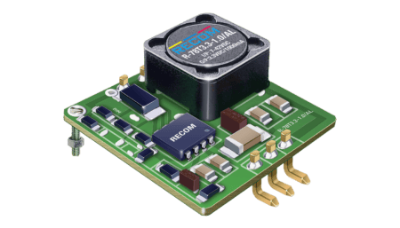 12W DC/DC converter, input 8...42V, output 5V/1000mA, SMD