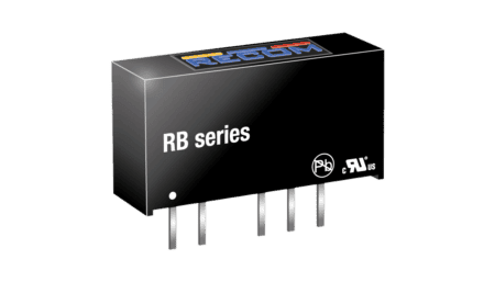 1W DC/DC converter, input 24V +/-10%, output +15V/+33mA / -15V/-33mA, SIP7