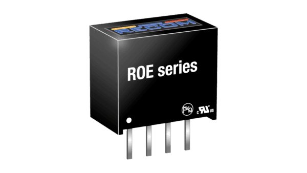 1W DC/DC Wandler, Eingang 5V,  Ausgang 12V/84mA, SIP4
