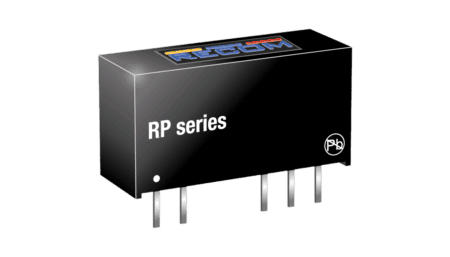 1W DC/DC converter, input 15V, output 5V/200mA, SIP7
