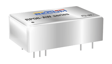 Convertisseur DC/DC 8W, entrée 9...36V, sortie 5V/1600mA, DIP24