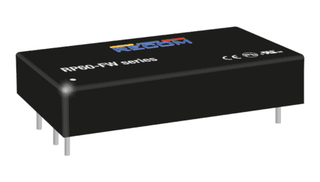60W DC/DC converter, input 9...36V, output 10.8...13.2V/5000mA, 2 "x1"