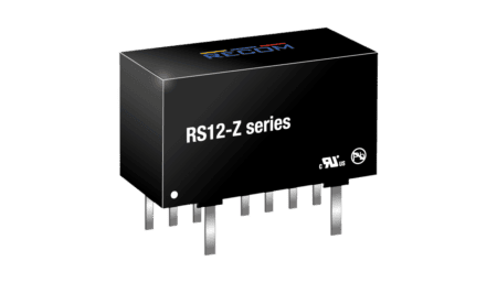 12W DC/DC converter, input 9...36V, output 10.8...13.2V/1000mA, SIP8