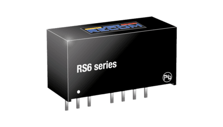 6W DC/DC converter, input 18...36V, output +-15V/+-200mA, SIP8