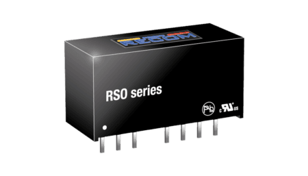 Convertisseur DC/DC 1W, entrée 9...36V, sortie 5V/200mA, SIP8