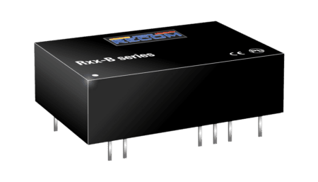 Convertisseur DC/DC 5W, entrée 24V, sortie 92...200V/50mA, DIP24