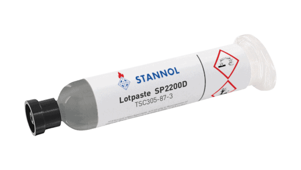 Lotpaste SP2200D TSC305 Sn96,5Ag3,0Cu0,5, 10cc Kartusche