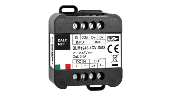 1 Kanal DMX LED Dimmer, Konstantspannung 12-48VDC