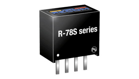 0.33W DC/DC converter, input 0.65...3.15V, output 3.3V/100mA, SIP4