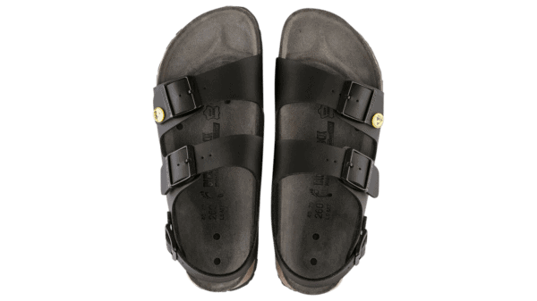 Offene ESD-Schuhe "Milano Birkenstock", Schwarz – Bild 2