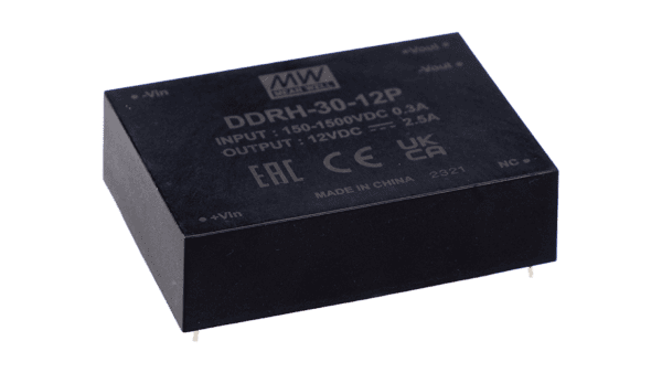 30W DC/DC-Wandler, Eingang 150...1500Vdc, Ausgang 15V/2A