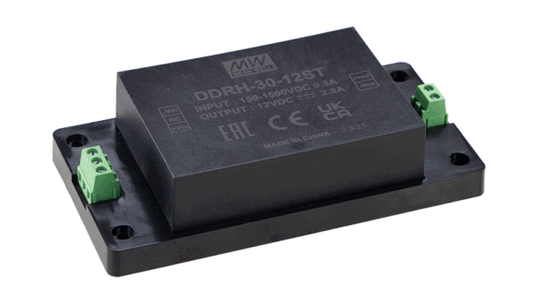 30W DC/DC-Wandler, Eingang 150...1500Vdc, Ausgang 15V/2A