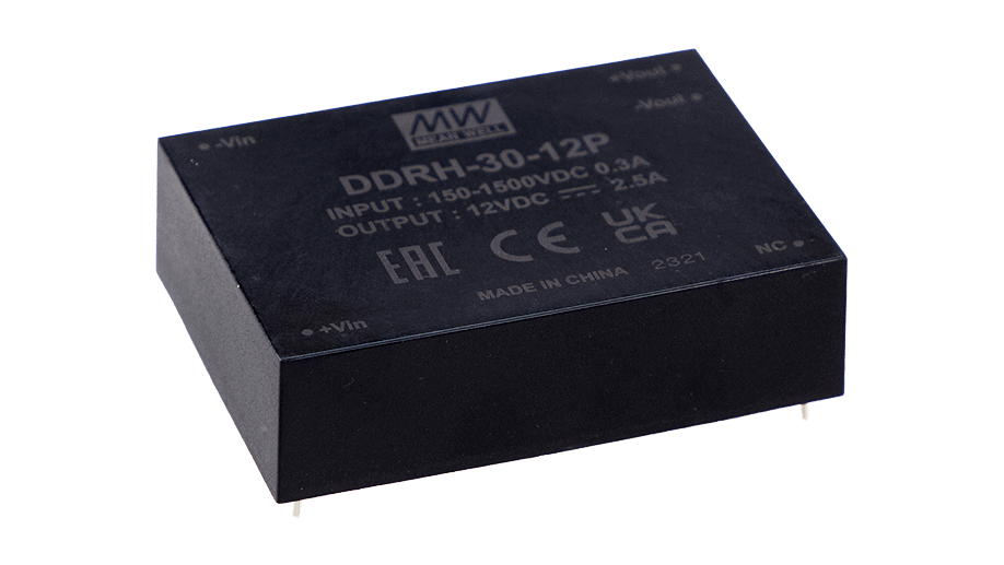 30W DC/DC-Wandler, Eingang 150...1500Vdc, Ausgang 15V/2A