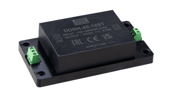 45W DC/DC-Wandler, Eingang 150...1500Vdc, Ausgang 15V/3A