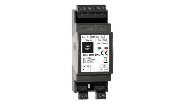 Signal converter DMX to DALI, DMX input, DALI output