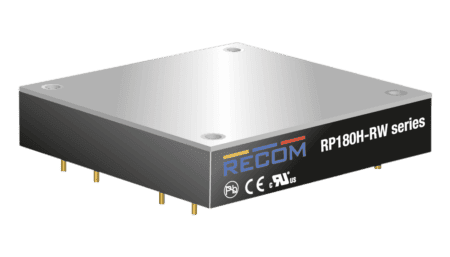 180W Convertisseurs DC/DC, entrée 43...160V, sortie 48V/3.8A, Half Brick