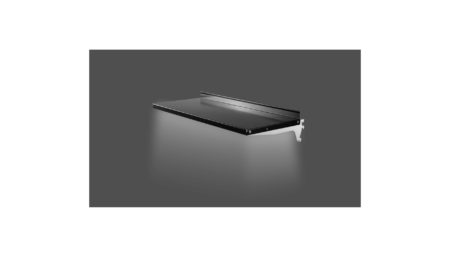 Illuminated standard shelf