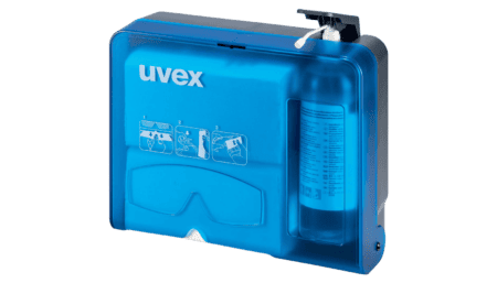 uvex glasses cleaning station