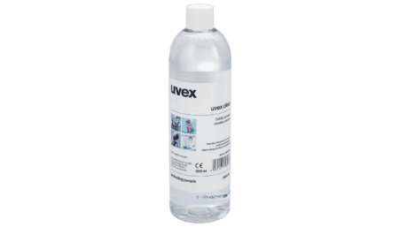 Cleaning fluid 500 ml for uvex cleaning station 9970005