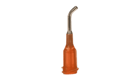 Dispensing needles, 12.7 mm, curved 45°, 15 gauge (50 pcs)