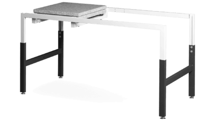 Anti-vibration table with granite platform