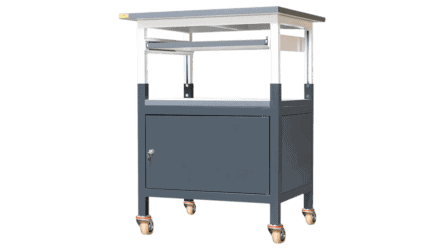 ESD Classic trolley with lockable cabinet