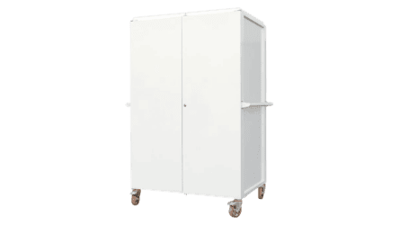 ESD trolley 1815 x 1100 x 800 mm, 4 shelves