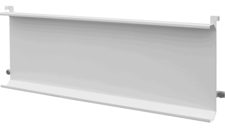 Rear protective plate with holding magnets