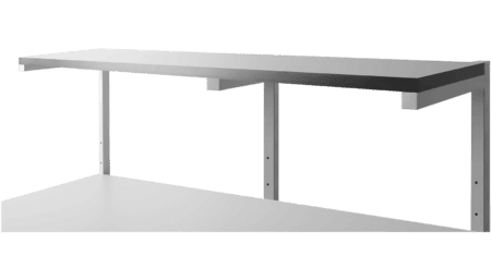 Top shelf, height 400 - 600 mm