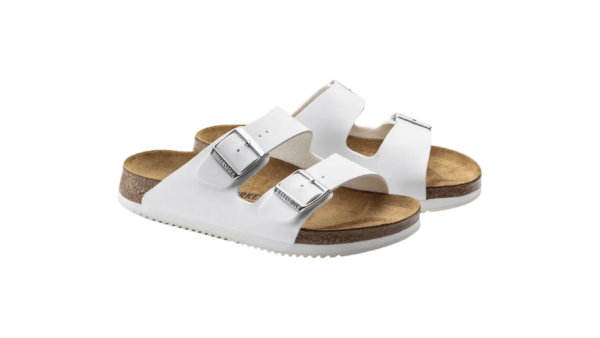 Sandalen "Arizona SL Birkenstock", weiss – Bild 2