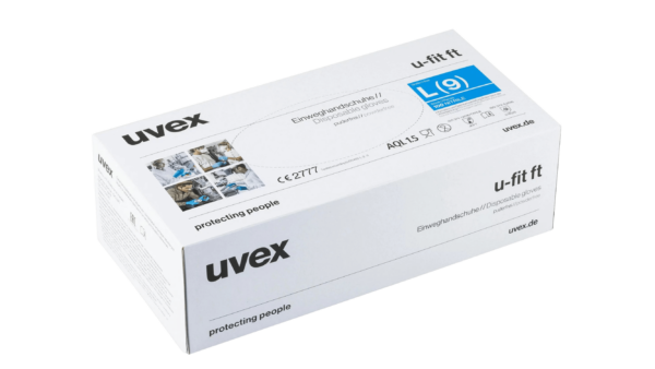 uvex u-fit, NBR-Einweghandschuh (0,10 mm), 100 Stück – Bild 2