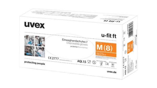 uvex u-fit, NBR-Einweghandschuh (0,10 mm), 100 Stück – Bild 3
