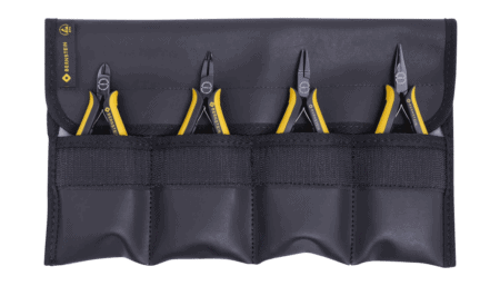 ESD pliers set EUROline 4 pcs