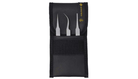 TITAN tweezers set 3 pcs