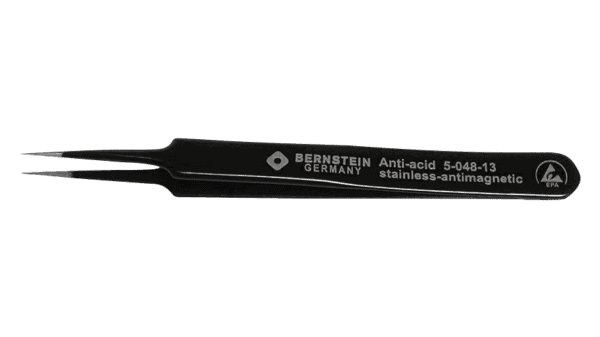 ESD SMD Pinzette 110mm Form 5 Edelstahl, sehr spitz