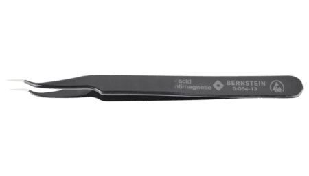 ESD SMD tweezers 120mm shape 7abb stainless steel, very pointed, dissipative