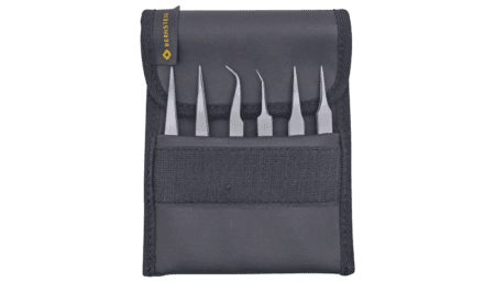SMD tweezers set ULTRA FINE 6 pcs