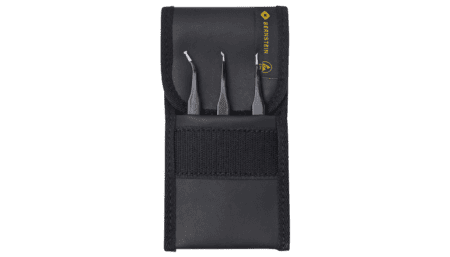 ESD Geometric tweezers set 3 pcs