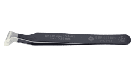 ESD cutting tweezers (flush) 115mm shape 15 AP, dissipative