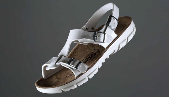 Birkenstock decksohlen leder vlies