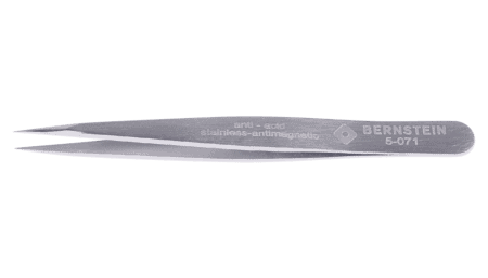 MINI tweezers 85 mm shape OC stainless steel