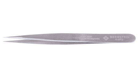 Universal tweezers 110mm shape 3c stainless steel