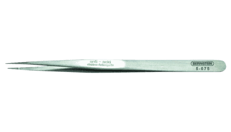 Universal tweezers 140 mm shape BB stainless steel