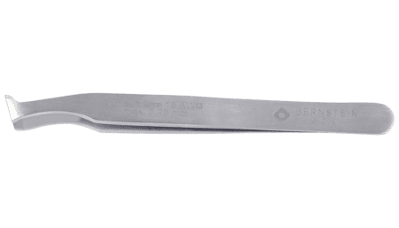 Cutting tweezers (angled) 115mm shape 15 AGW carbon steel